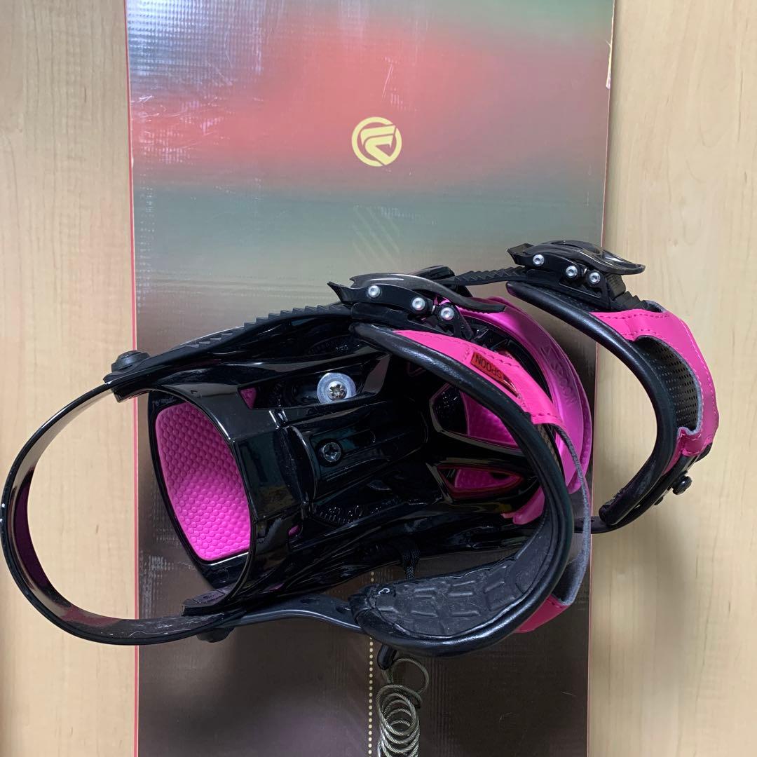 スノーボード ボード ビンディング リーシュコード パッド セット