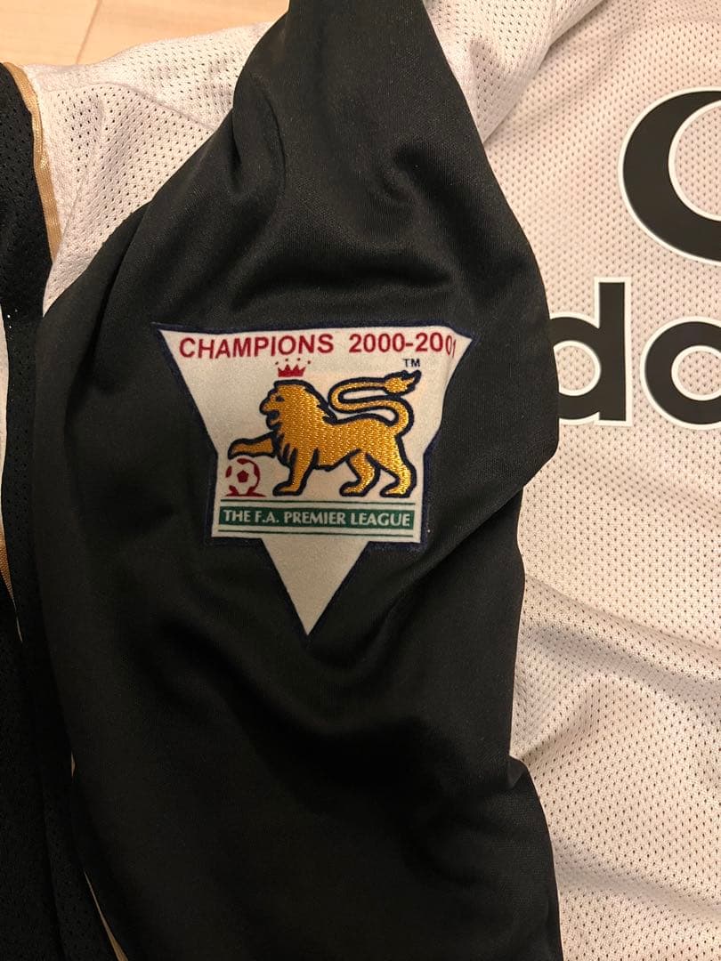 マンチェスター・ユナイテッド 100周年 アウェイ 長袖 ベッカム UMBRO