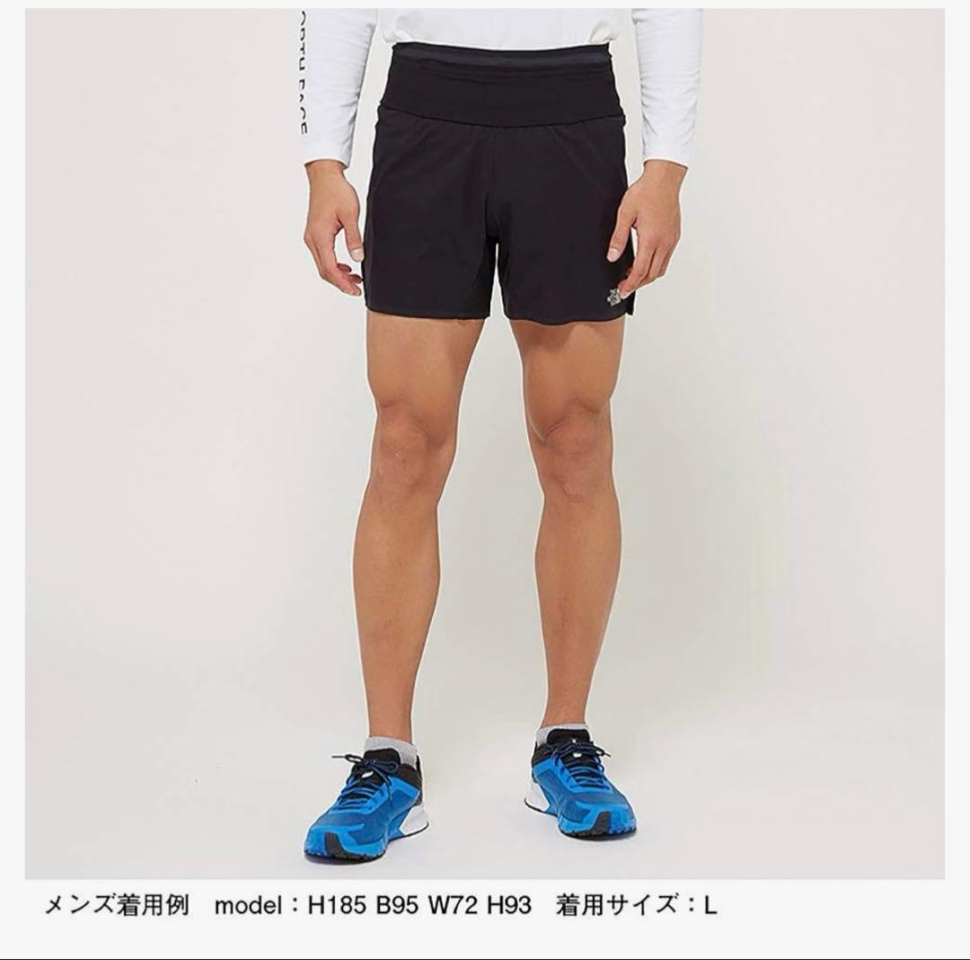The North Face ランニングショーツ　　　ブラック　L