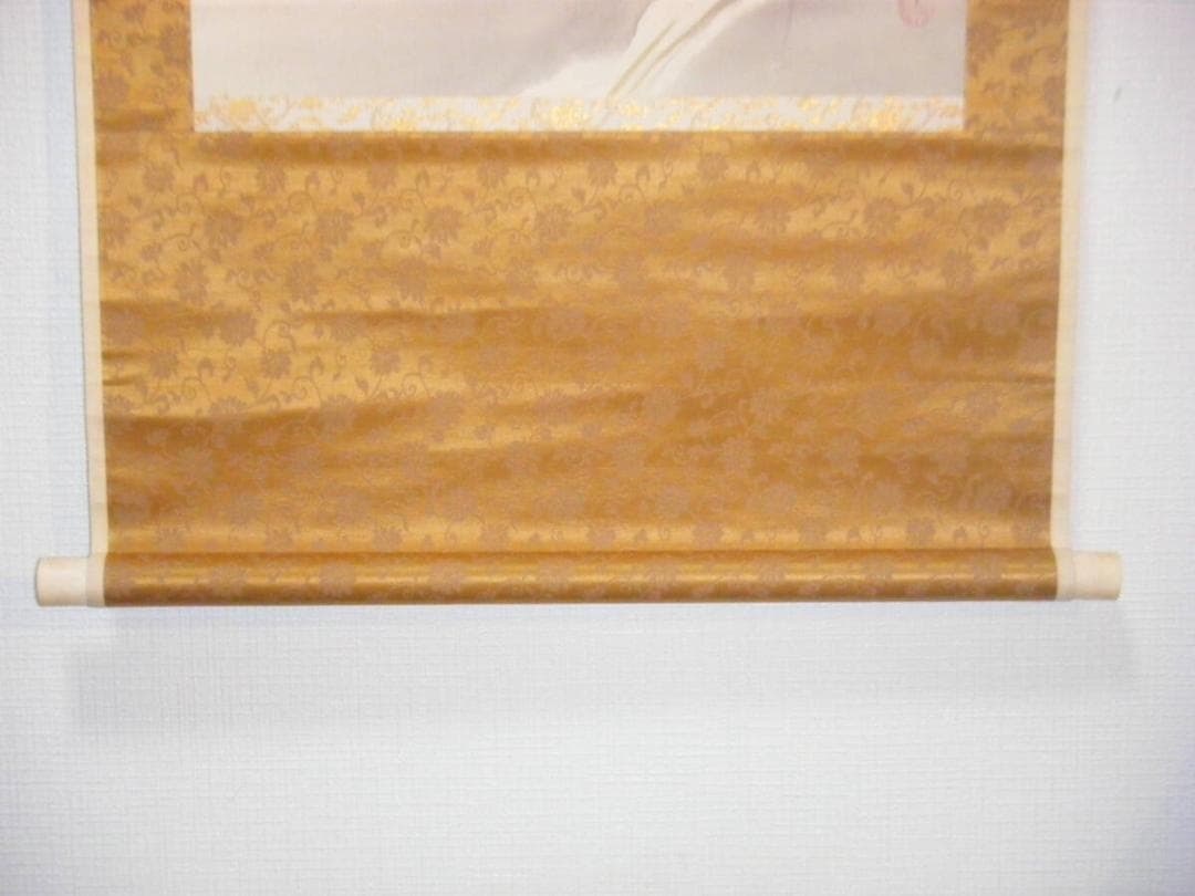 【真作】掛軸　栖月銘　鈴虫　逸品　合箱入　P17