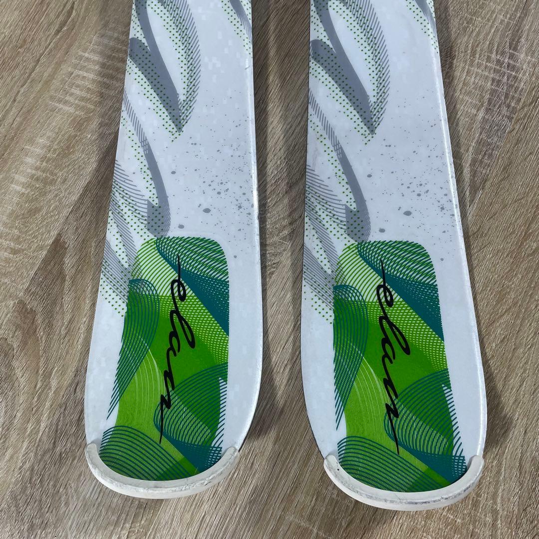 elan146cm ATOMIC23/23.5cmストック付きスキーセット