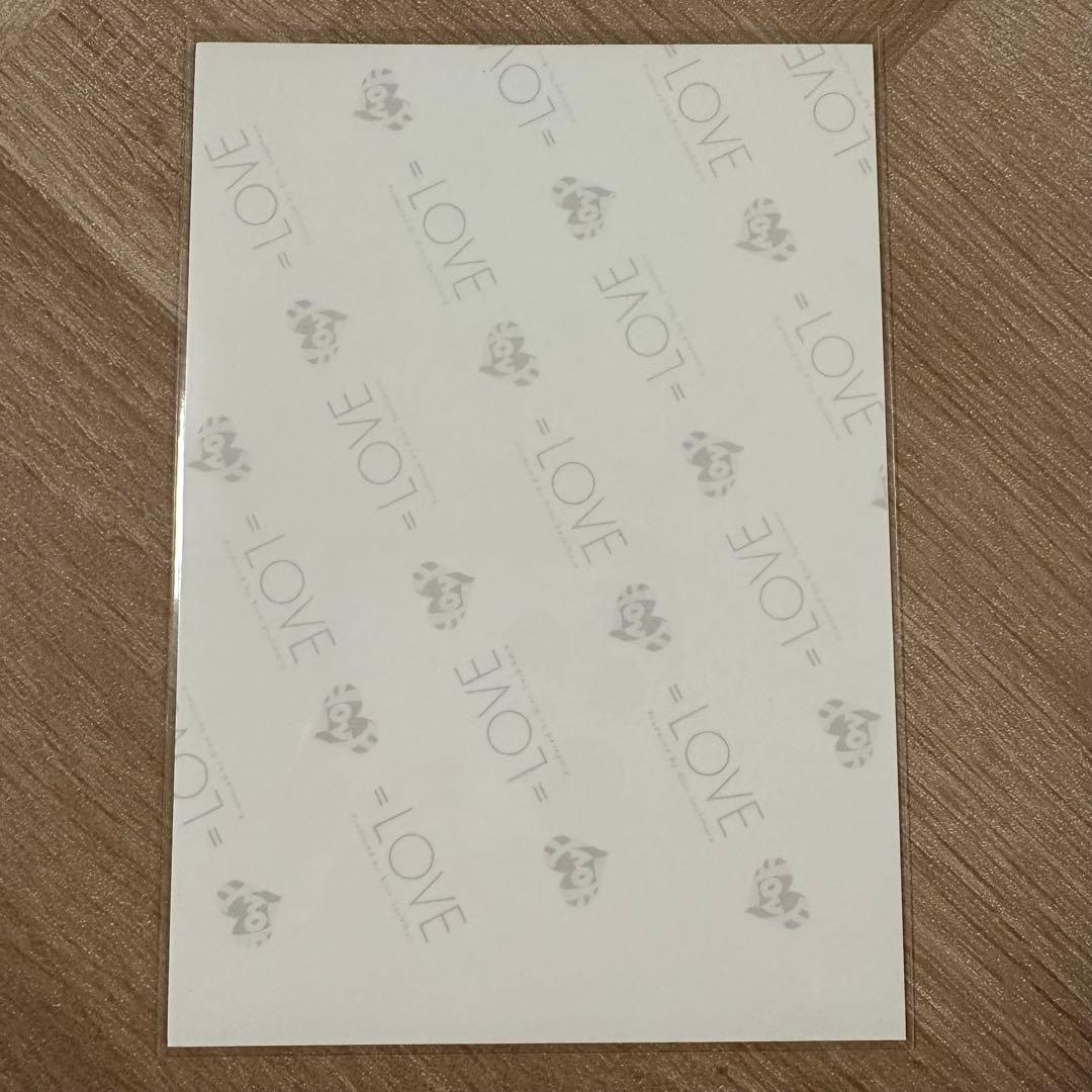 = LOVE 佐々木舞香 直筆 ラブソングに襲われる② ヨリ