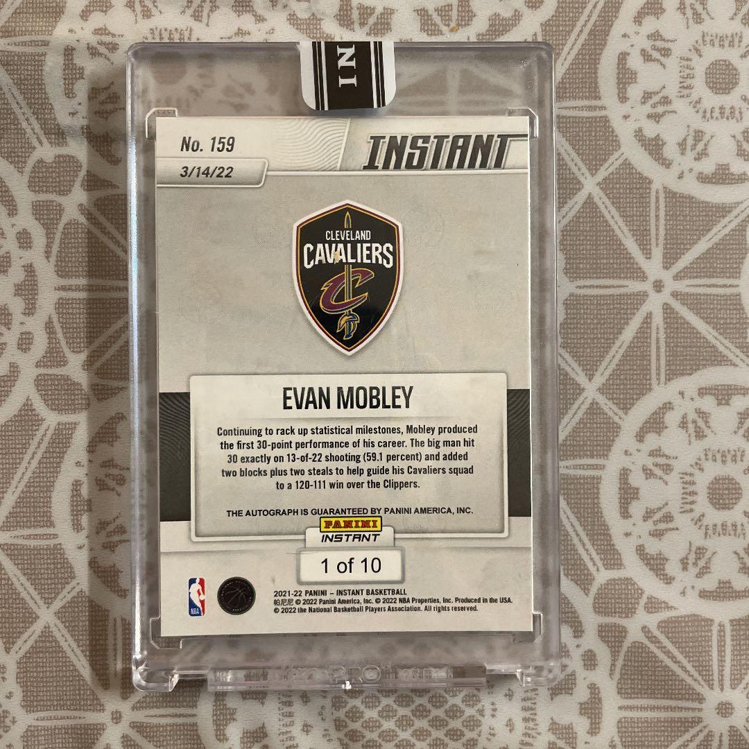 エバンモーブリー　ルーキーサインカード　RC