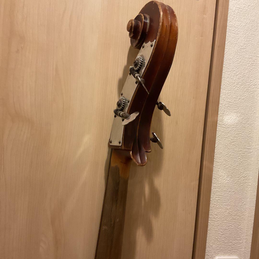 コントラバス 木製 使用感あり
