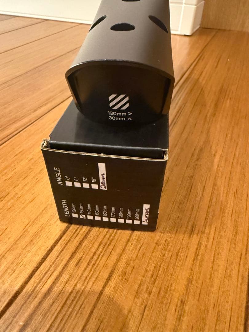 Velobike ARGON18専用ステム 130mm 30° ブラック