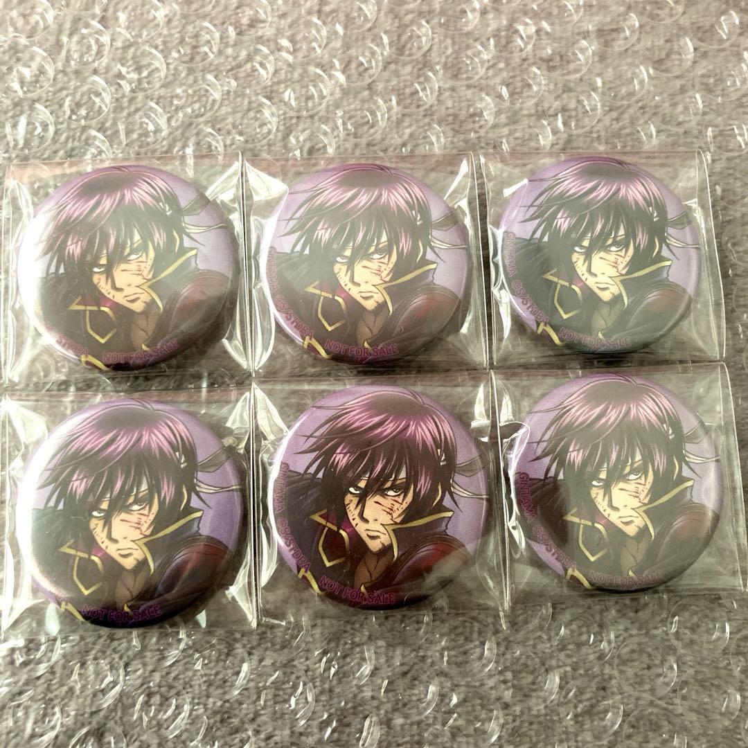 高杉晋助　レア缶バッジ　鬼兵隊　6点