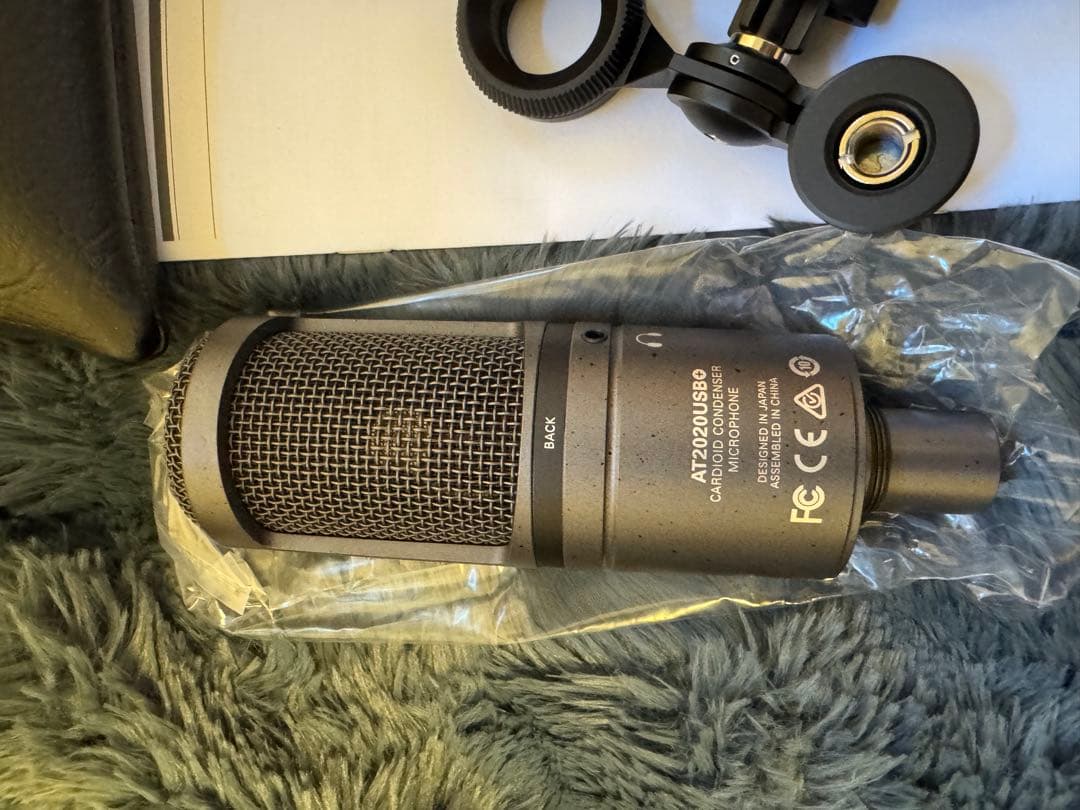 audio-technica AT2020USB コンデンサー型マイク