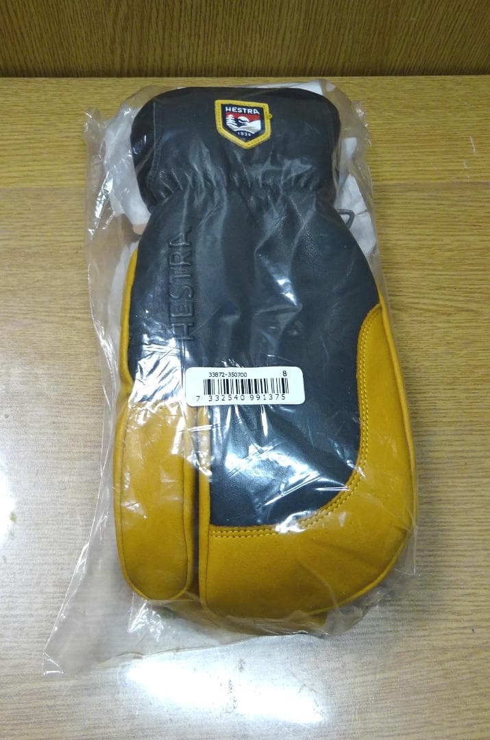 新品 HESTRA ヘストラ Topo 3-Finger スキースノボグローブ
