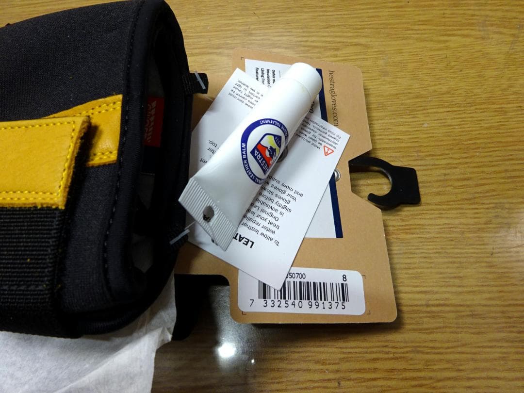 新品 HESTRA ヘストラ Topo 3-Finger スキースノボグローブ