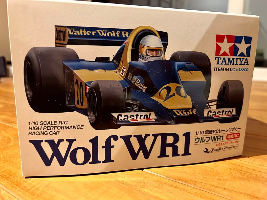TAMIYA Wolf WR1 1/10 ラジコンカー 新品未組立