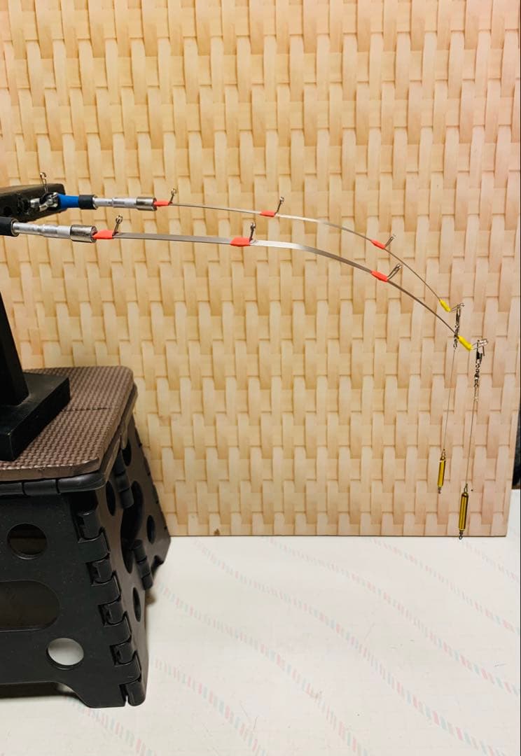 氷上オススメ　氷上ワカサギ釣り　ステンレス穂先　２本　　235ミリ
