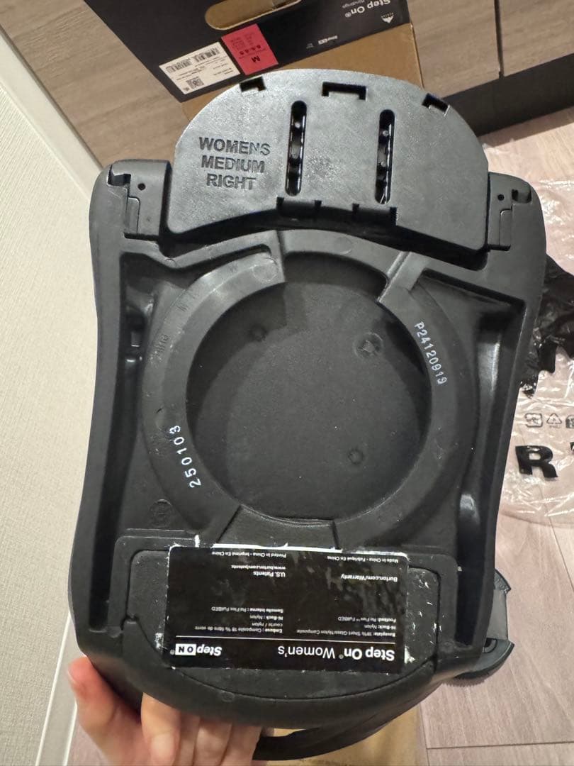 Burton Step On レディース ビンディング Mサイズ 1度使用 美品