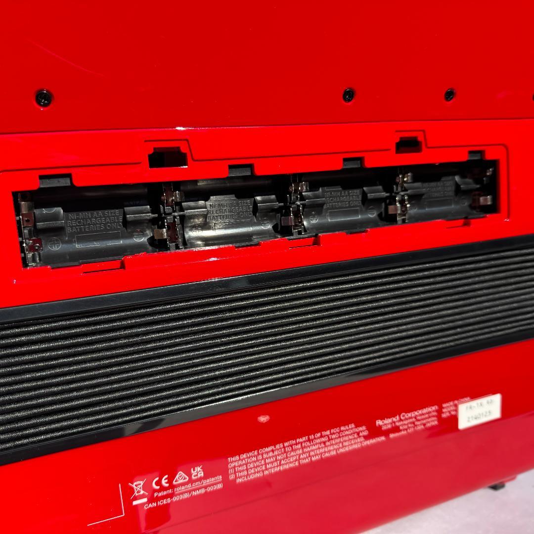 ローランド Vアコーディオン FR-1x 赤　美品！