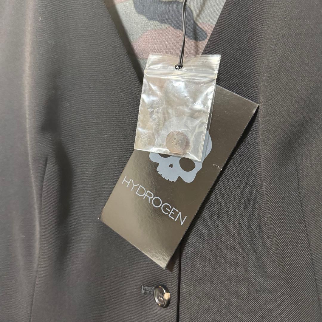 【新品未使用】HYDROGEN ベスト　ブラック