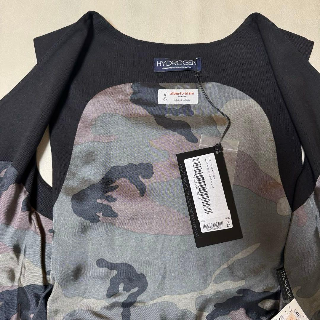 【新品未使用】HYDROGEN ベスト　ブラック