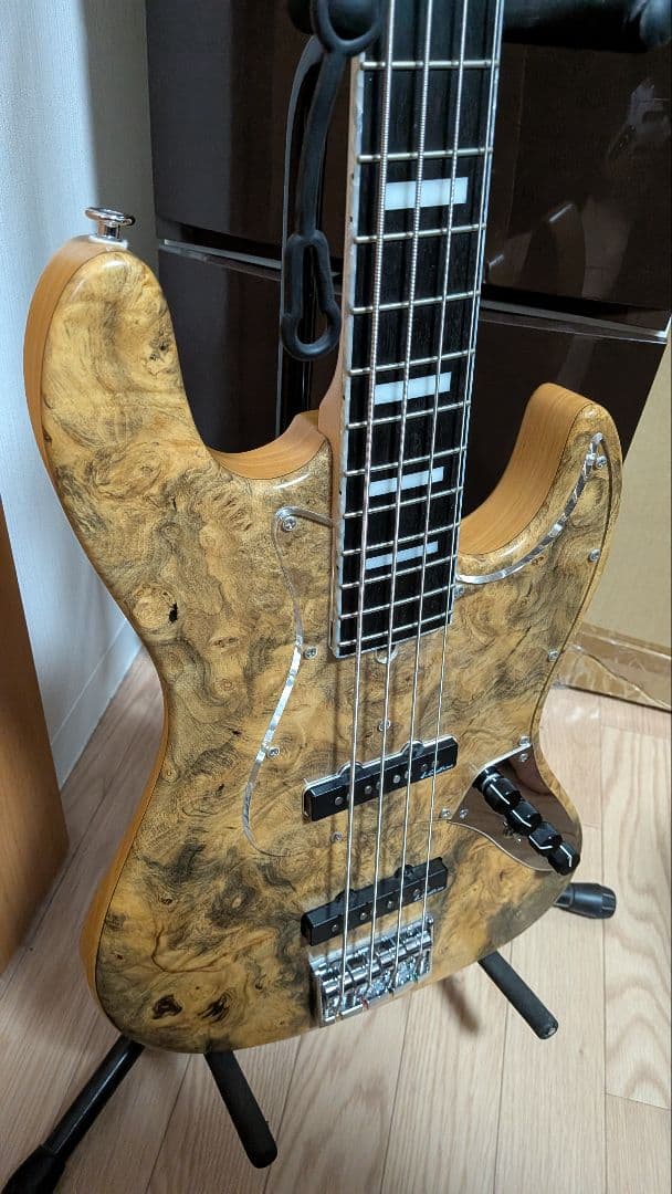 ベース Bacchus WOODLINE417 AC/E BEB-TOP CN-MAT