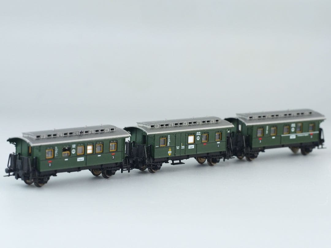 Nゲージ FLEISCHMANN 古典客車セット DRG ドイツ帝国鉄道