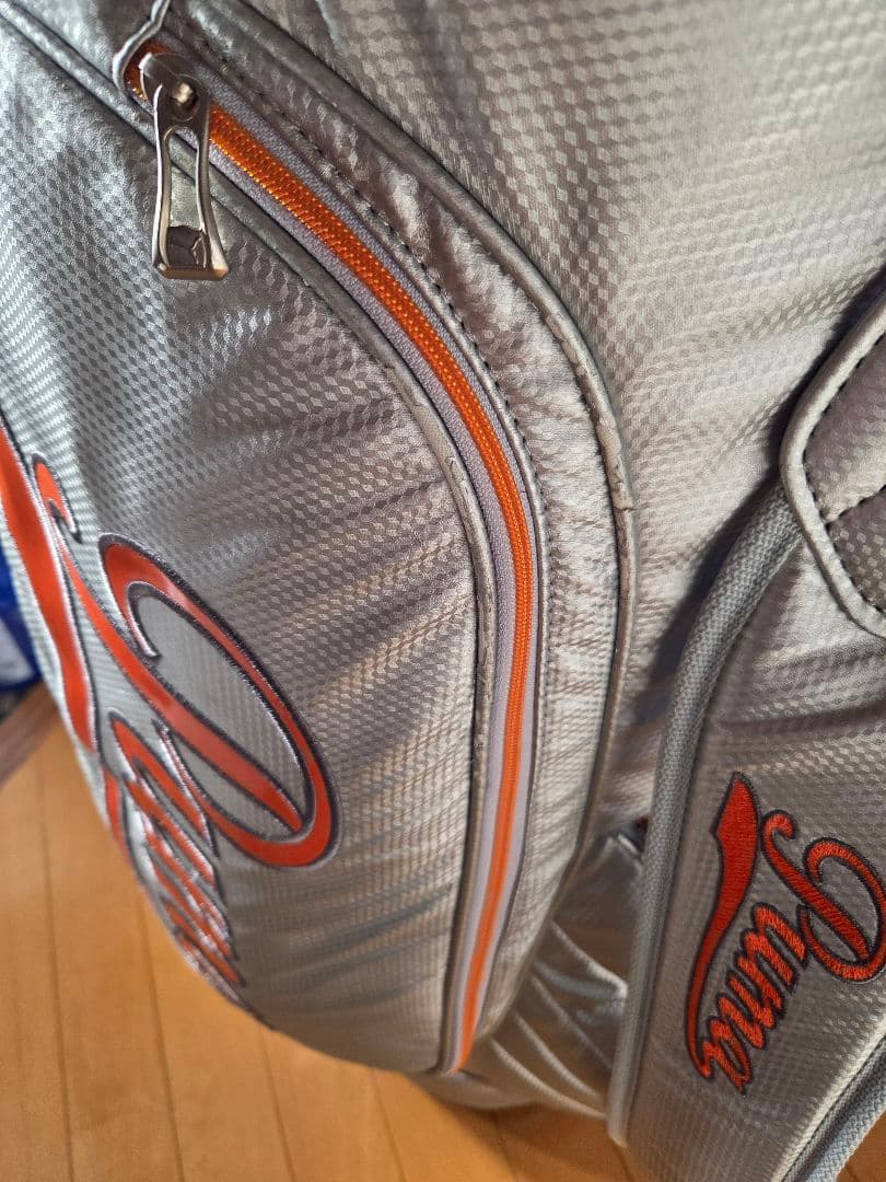 Puma ゴルフバッグ シルバー・オレンジ