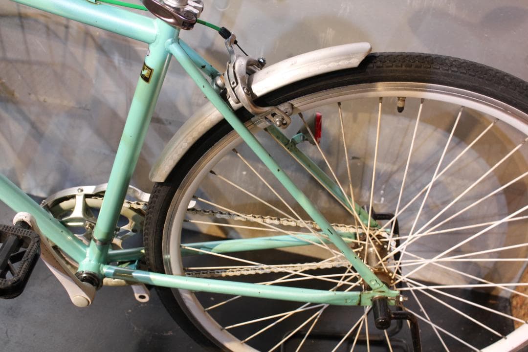 G19【大阪堺市/取引】特価☆中古自転車 レトロ風 27インチ