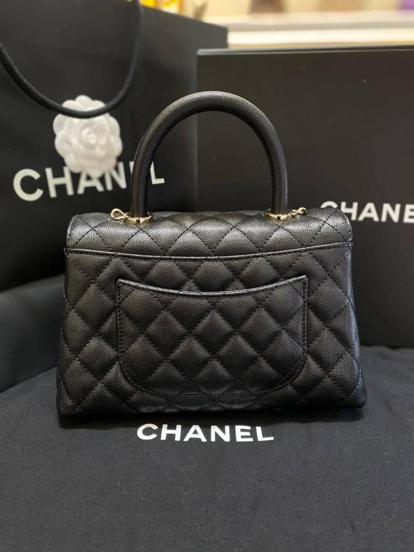 CHANEL ココハンドル トップハンドル ハンドバッグ24
