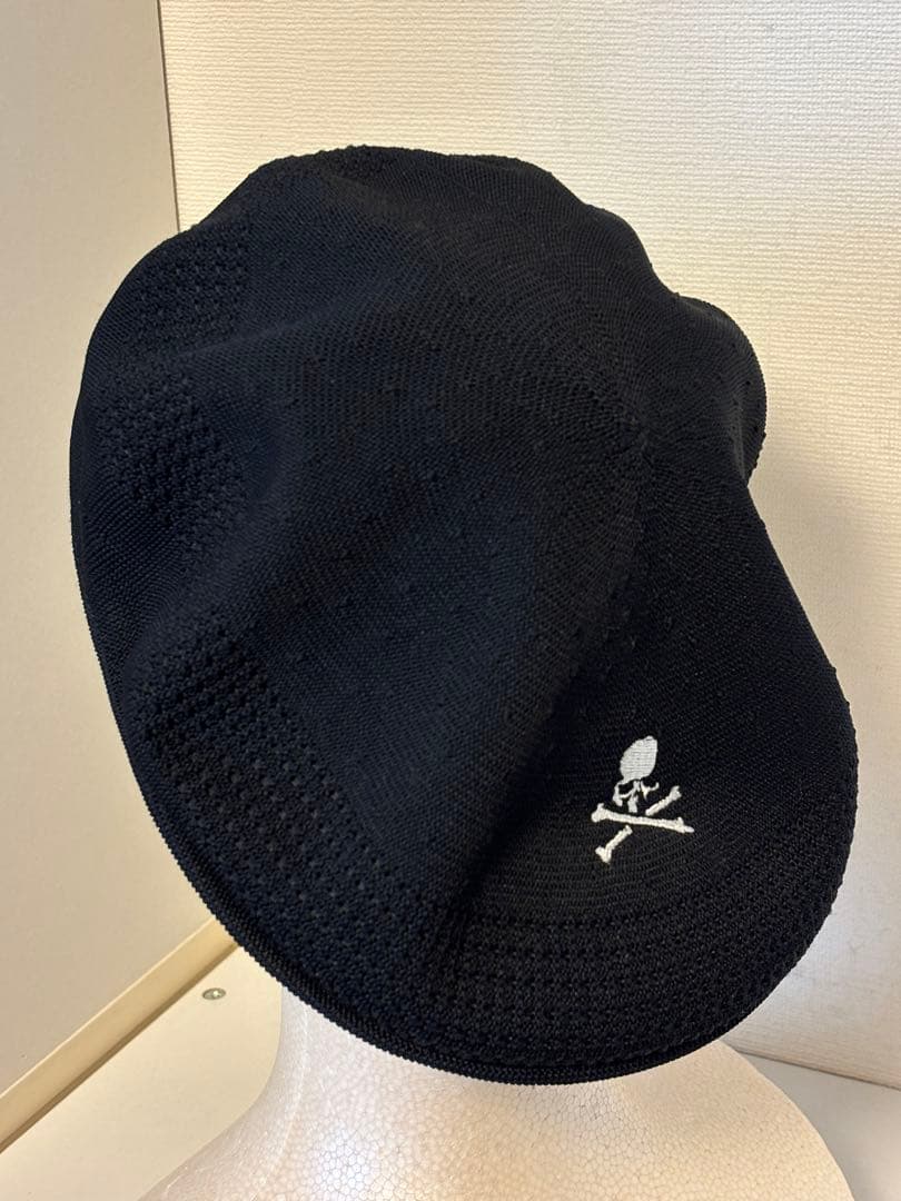 カンゴール/ベレー帽/限定/帽子/コラボ/マスターマインド/別注/ハンチング/黒