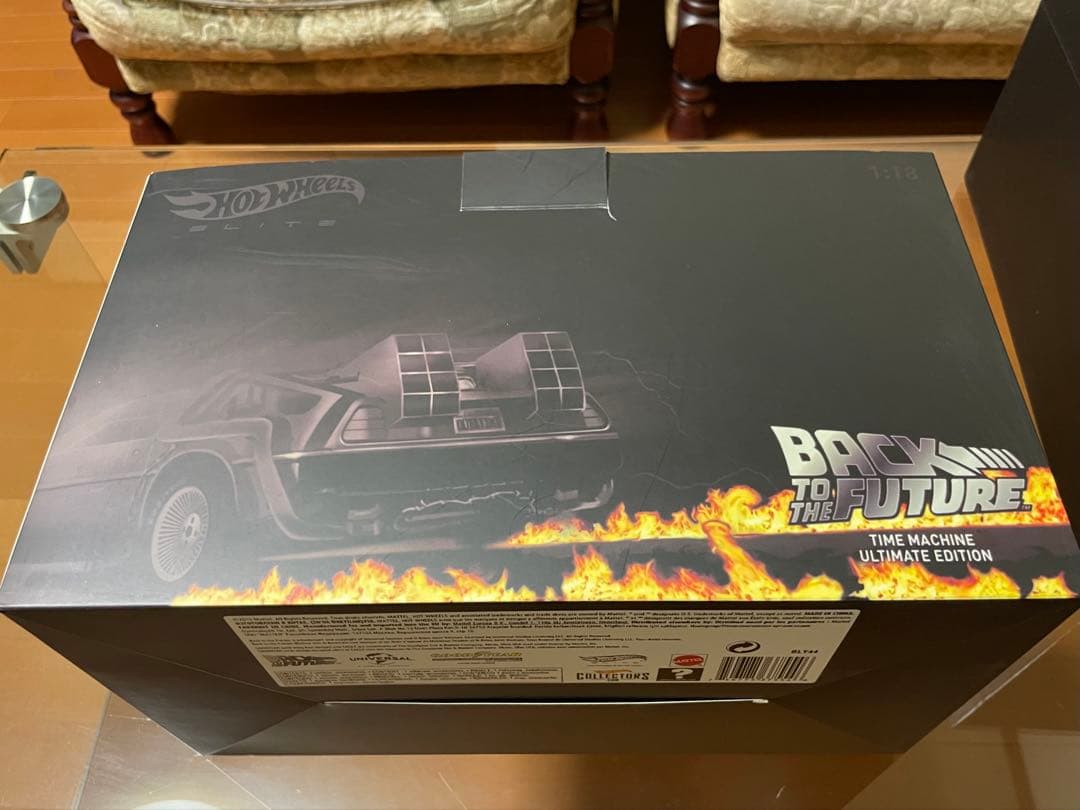 価格変更1/18ホットウィール バックトゥーザフューチャー アルティメット未展示
