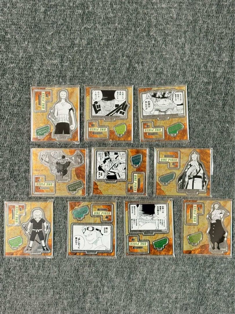 ONE PIECE アクリルフィギュアコレクション HEROES ロロノア・ゾロ