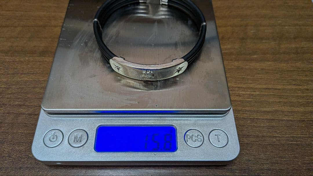 【本人実使用】星野仙一氏 愛用ブレスレット「夢」ダイヤ0.06ct シルバー製