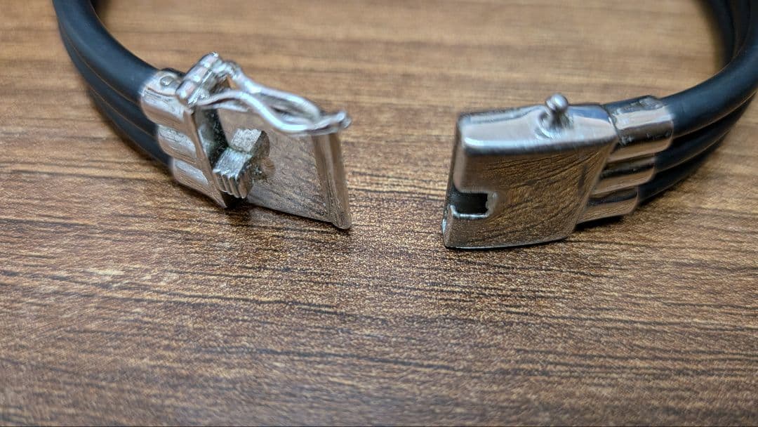 【本人実使用】星野仙一氏 愛用ブレスレット「夢」ダイヤ0.06ct シルバー製