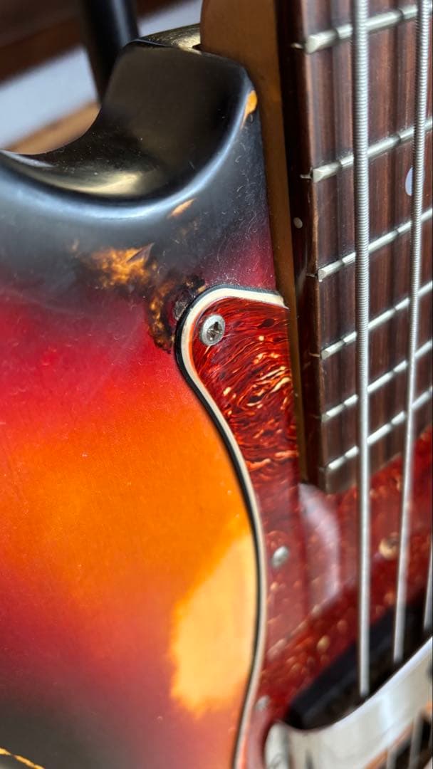 ジャンク　Fender？　Precision Bass 　プレベ　サンバースト