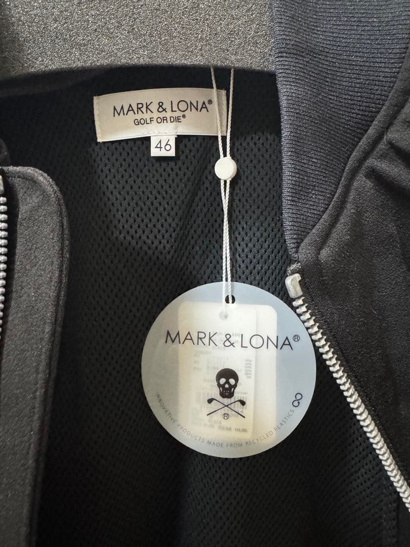 【新品未使用】MARK&LONA ベスト46 ブラック