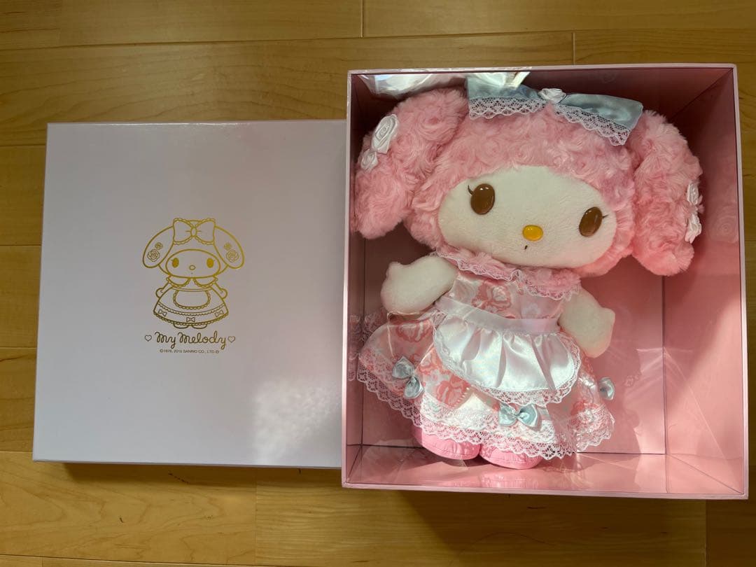 【レア】マイメロディ ぬいぐるみ バースデードール 40周年