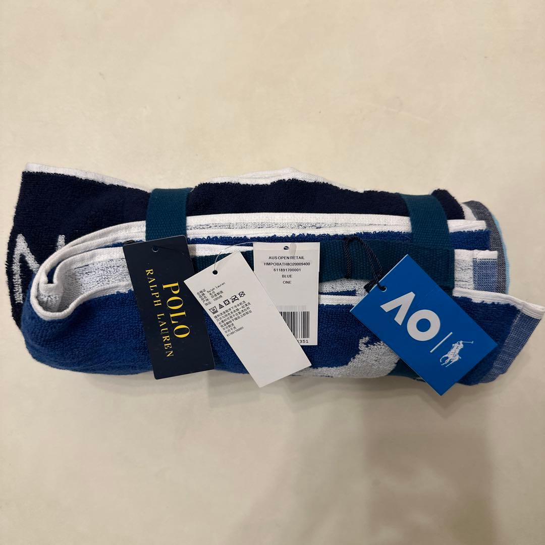 【新品タグ付き】全豪オープン2023 ラルフローレンオフィシャルタオル