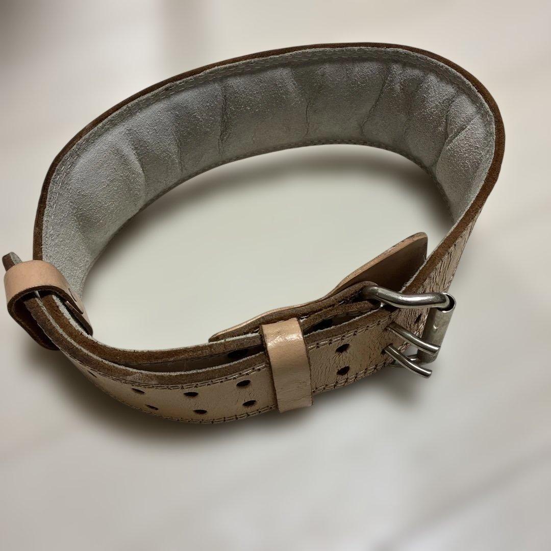 美品　ゴールドジム　GOLD GYM ベルト　トレーニング　筋トレ　Mサイズ