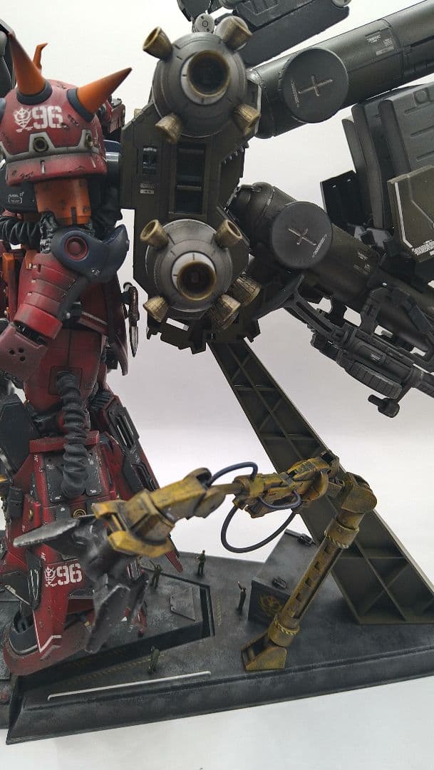 MG サイコザク Ver.Ka 1/100 改修塗装済み完成品