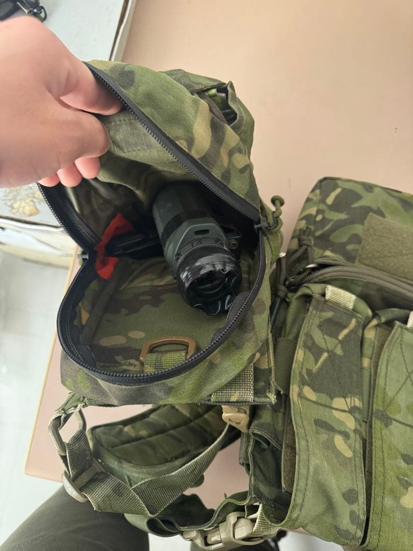 UR-Tactical OPS チェストリグ 各種ポーチ マルチカムトロピック