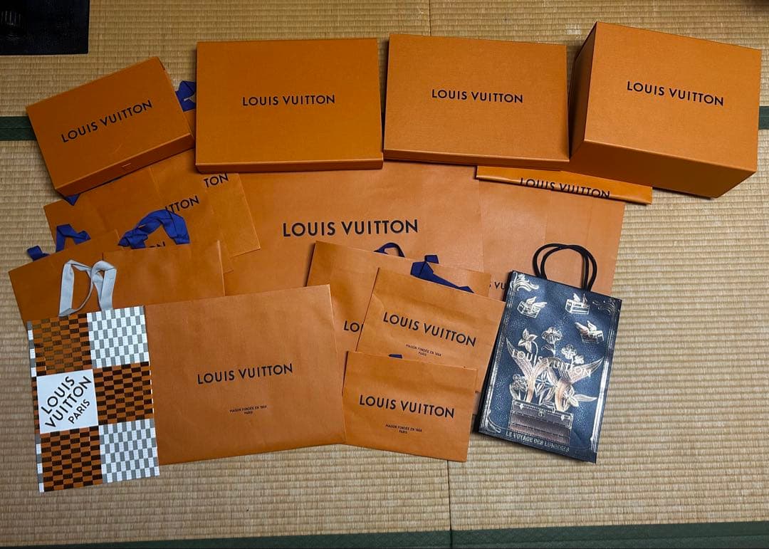 LOUIS VUITTON & CHANEL ショップ袋 セット