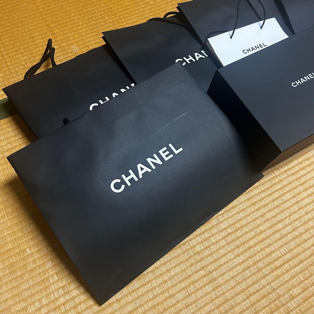 LOUIS VUITTON & CHANEL ショップ袋 セット