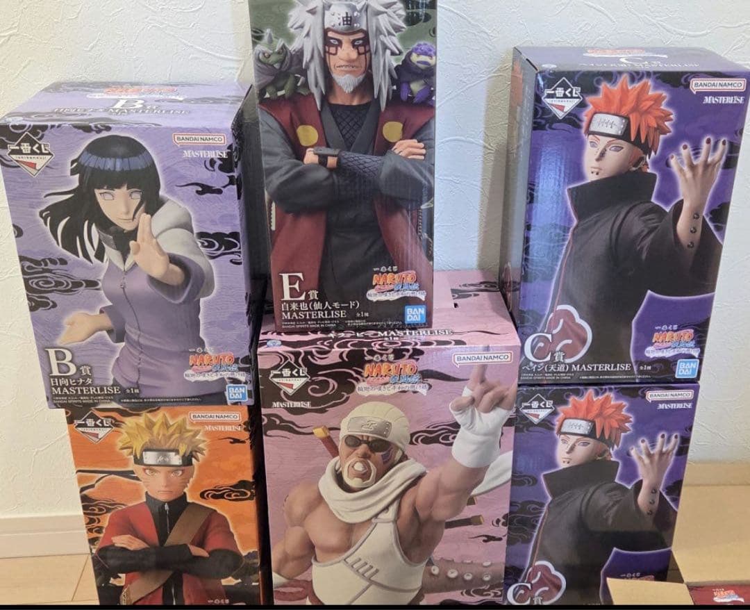一番くじ ナルト 輪廻の嘆きと平和の懸け橋 フィギュア コンプリート おまけ付