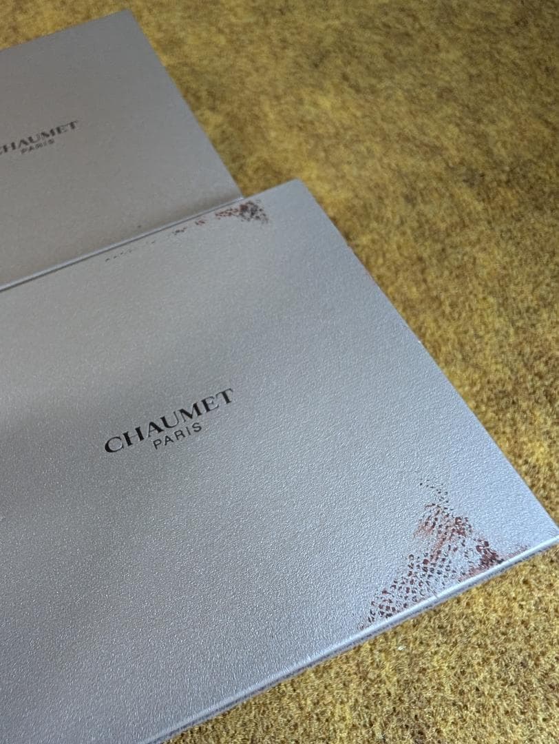 まとめ売り　ショーメ　CHAUMET　空箱　箱　ボックス　リング　ネックレス