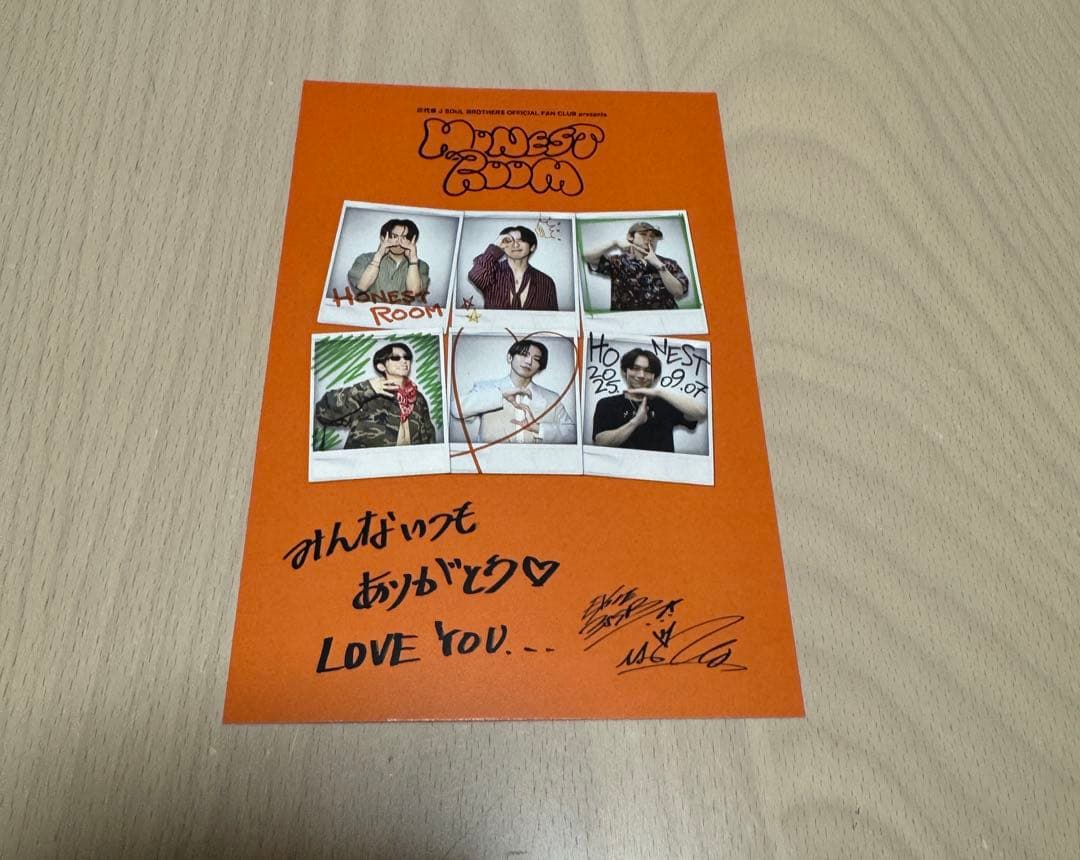 NAOTO HONESTROOM 来場者限定オリジナルグッズ