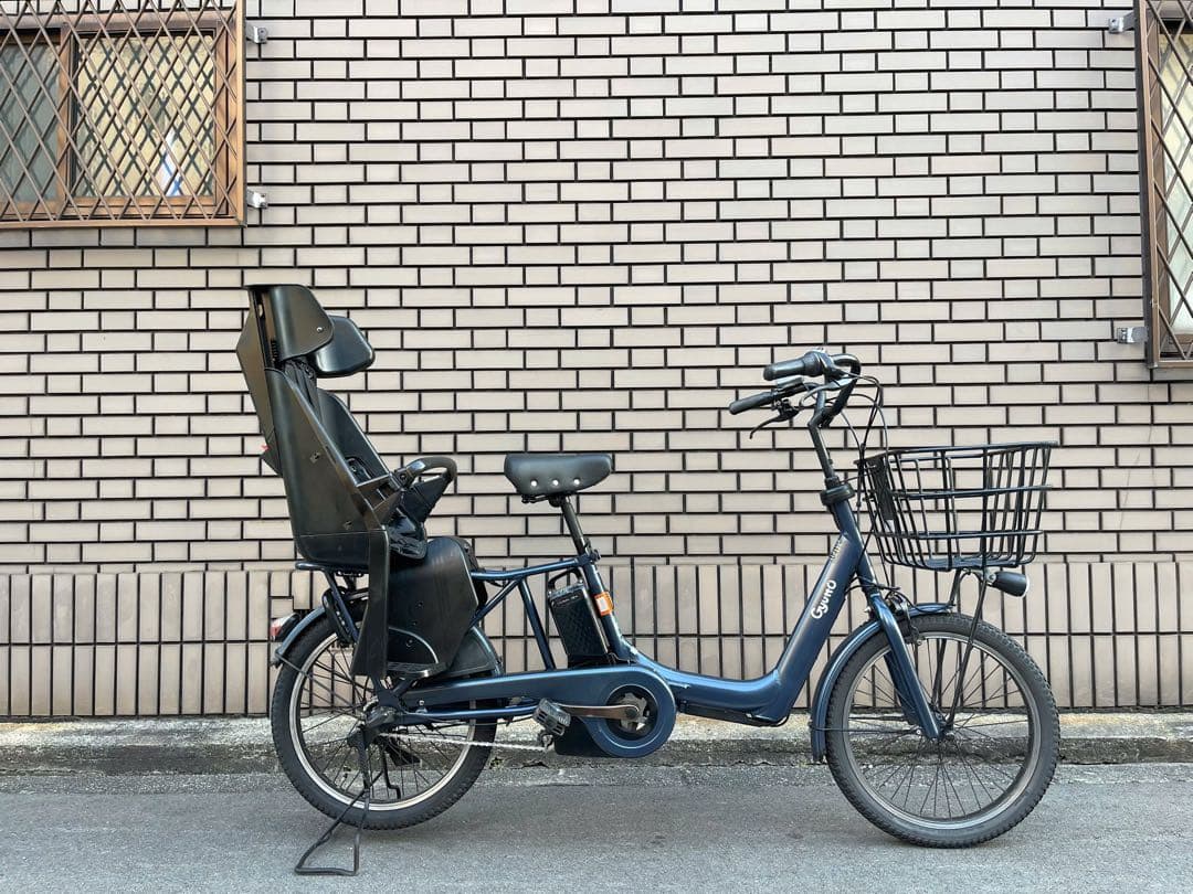 16Ah パナソニックGyutto電動アシスト自転車 チャイルドシート付き