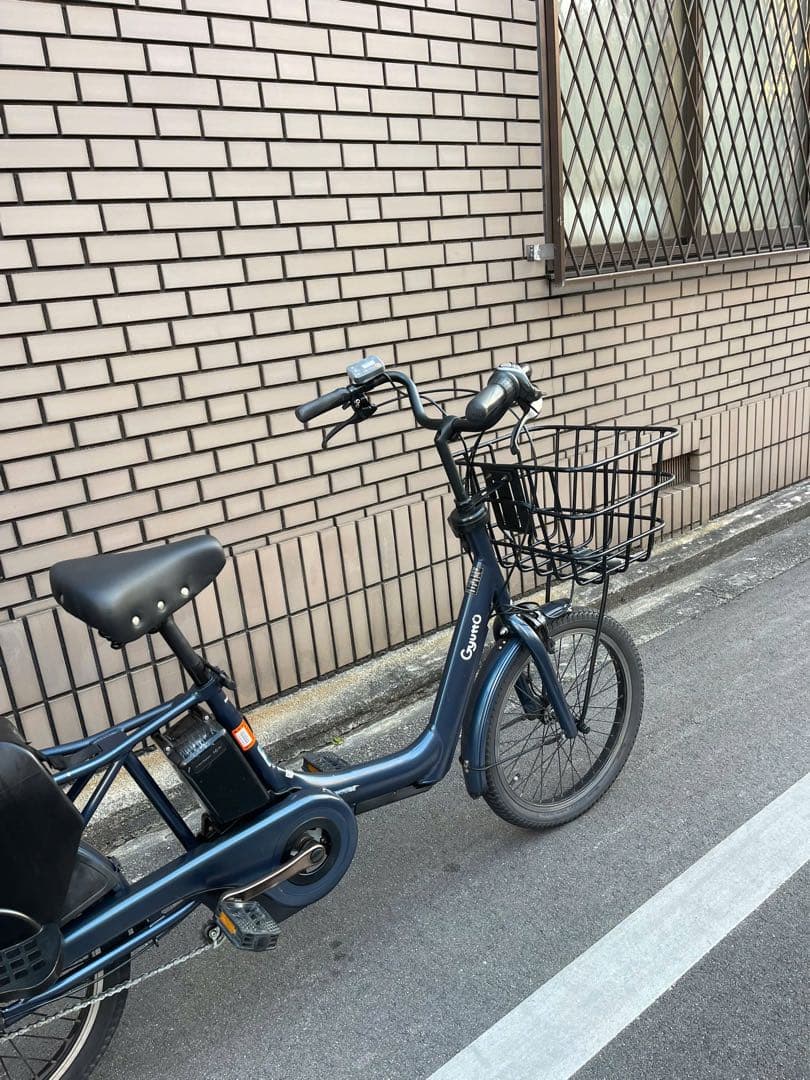 16Ah パナソニックGyutto電動アシスト自転車 チャイルドシート付き