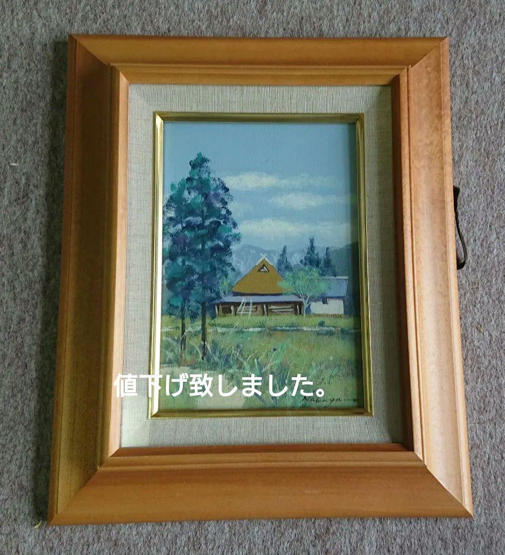 中川まり子油彩画