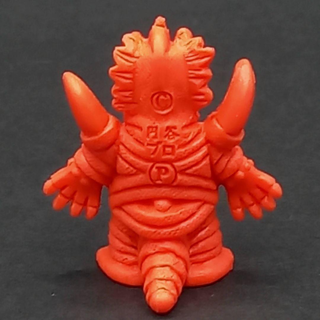 【カーリー星人】橙色　ウルトラ 怪獣 消しゴム 特撮 当時もの