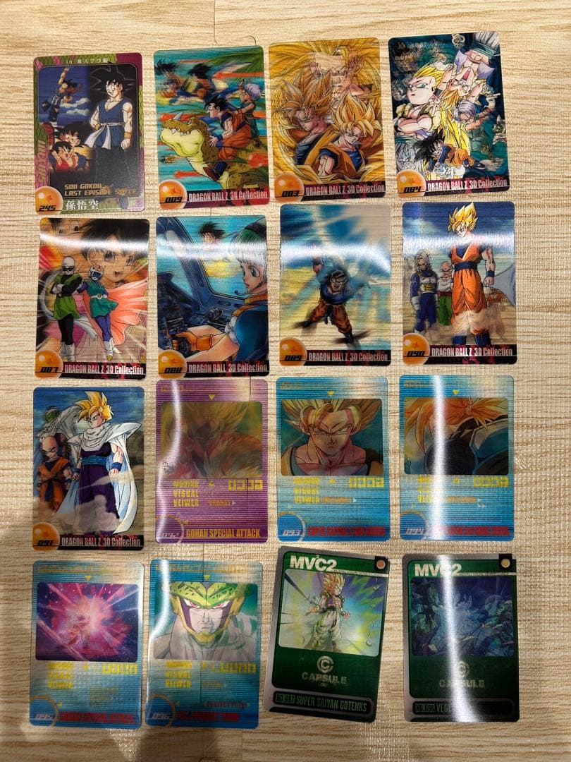 2004年発売 森永ドラゴンボール ウエハースカード 123枚