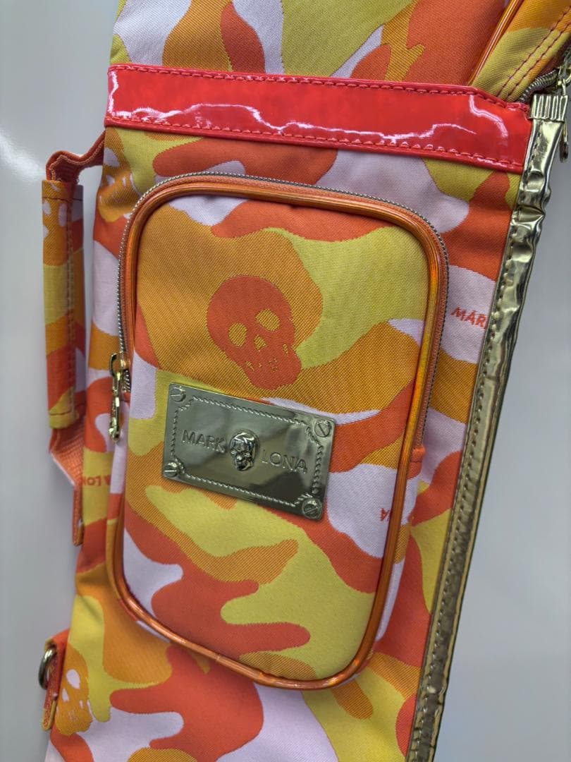 MARK&LONA カモフラージュ ゴルフバッグ