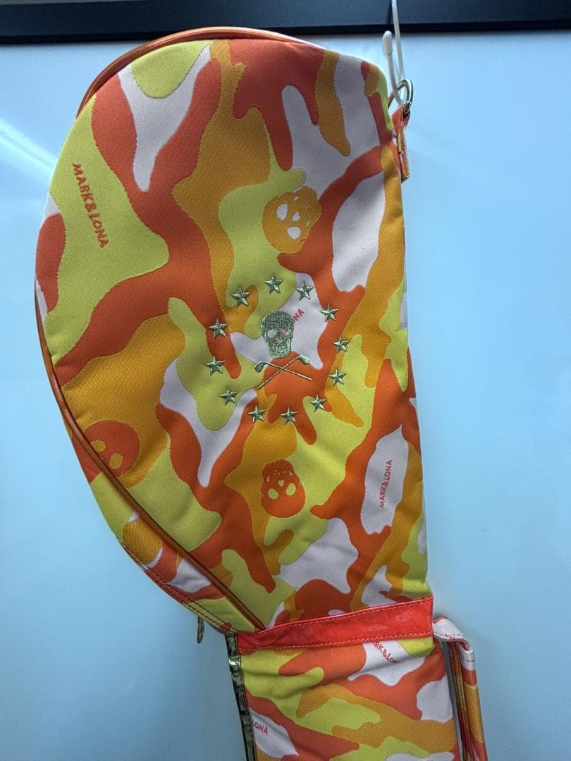 MARK&LONA カモフラージュ ゴルフバッグ