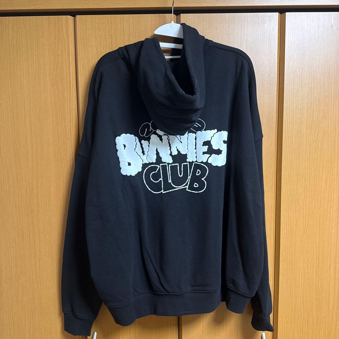 【早い者勝ち】NewJeans Bunnies Club パーカー L size