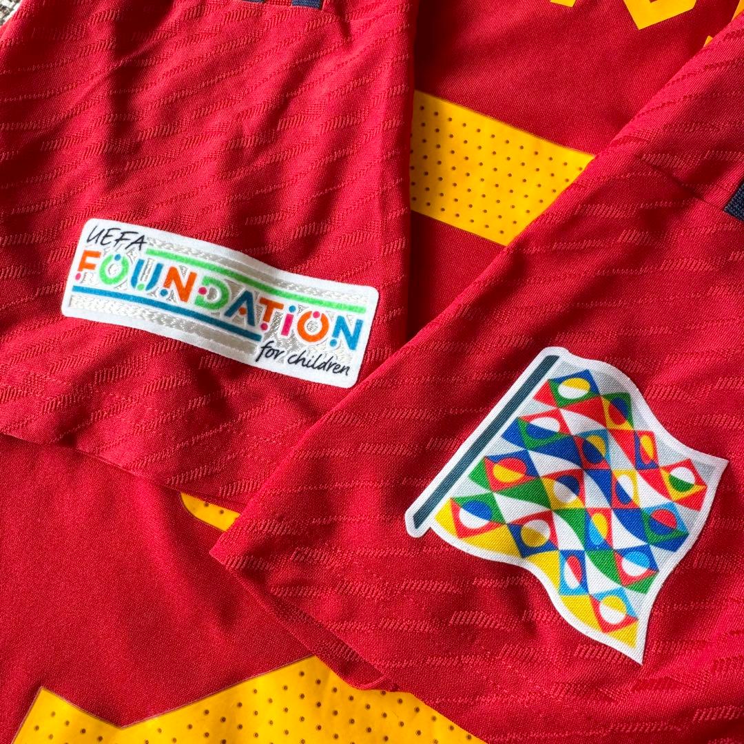 【オーセンティック・NLパッチ付き】ガビ ＃９ スペイン代表 ２２／２３（H）